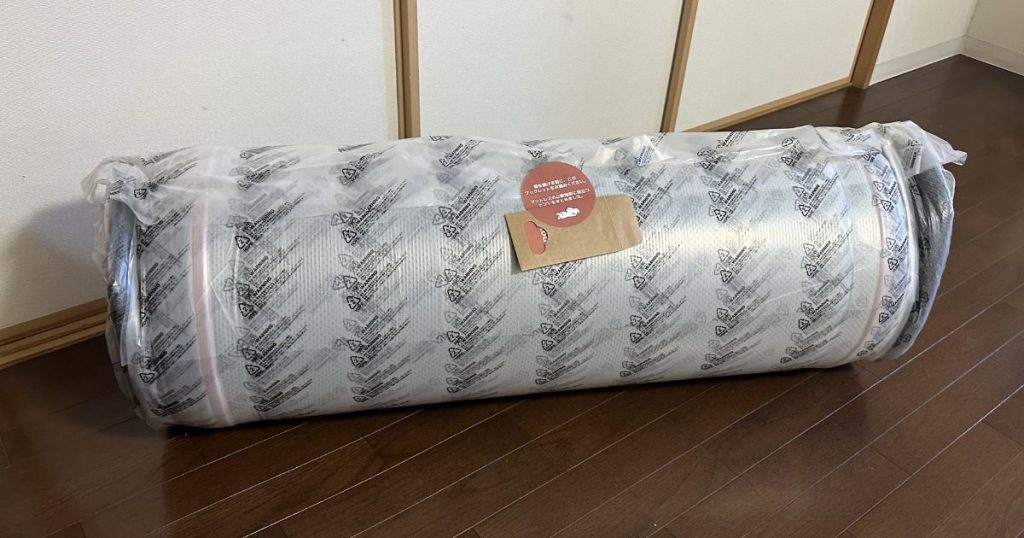 コアラマットレスはコンパクトに梱包されて届きます
